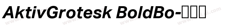 AktivGrotesk BoldBo字体转换 AktivGrotesk BoldBo字体转换